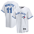 Trusc T.Blue Jays #11 Bo Bichette Player White Home Limited Stitched Jerseys