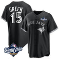 Trusc T.Blue Jays #15 Chad Green Player Black 2025 World Series City Connect Limited Stitched Jerseys