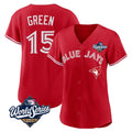 Trusc T.Blue Jays #15 Chad Green Player Red 2025 World Series Limited Stitched Jerseys