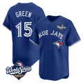 Trusc T.Blue Jays #15 Chad Green Player Royal 2025 World Series Limited Stitched Jerseys