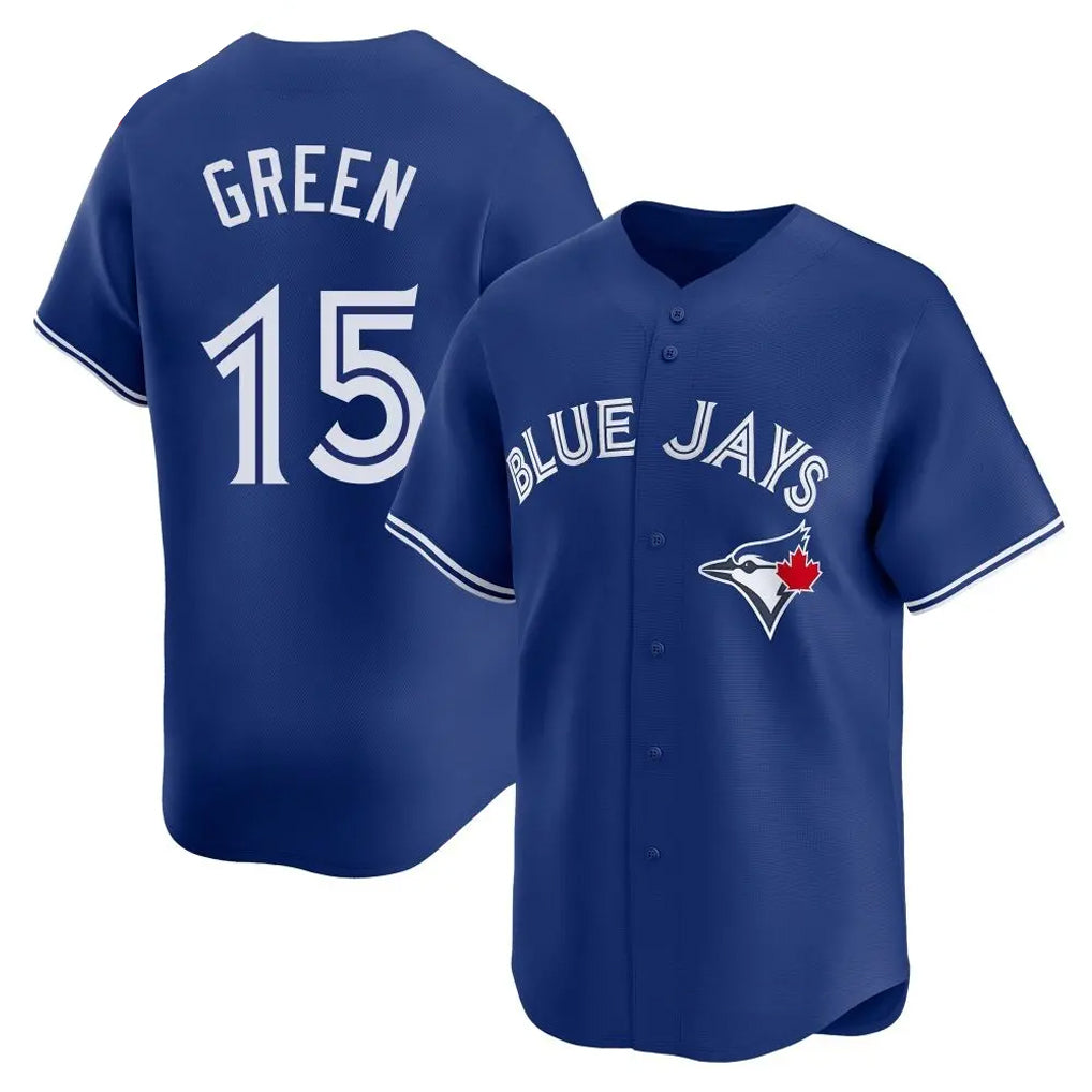 Trusc T.Blue Jays #15 Chad Green Player Royal Home Limited Stitched Jerseys