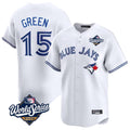 Trusc T.Blue Jays #15 Chad Green Player White 2025 World Series Limited Stitched Jerseys