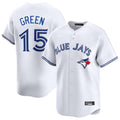 Trusc T.Blue Jays #15 Chad Green Player White Home Limited Stitched Jerseys