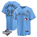 Trusc T.Blue Jays #25 Anthony Santander Player Blue 2025 World Series Home Limited Stitched Jerseys