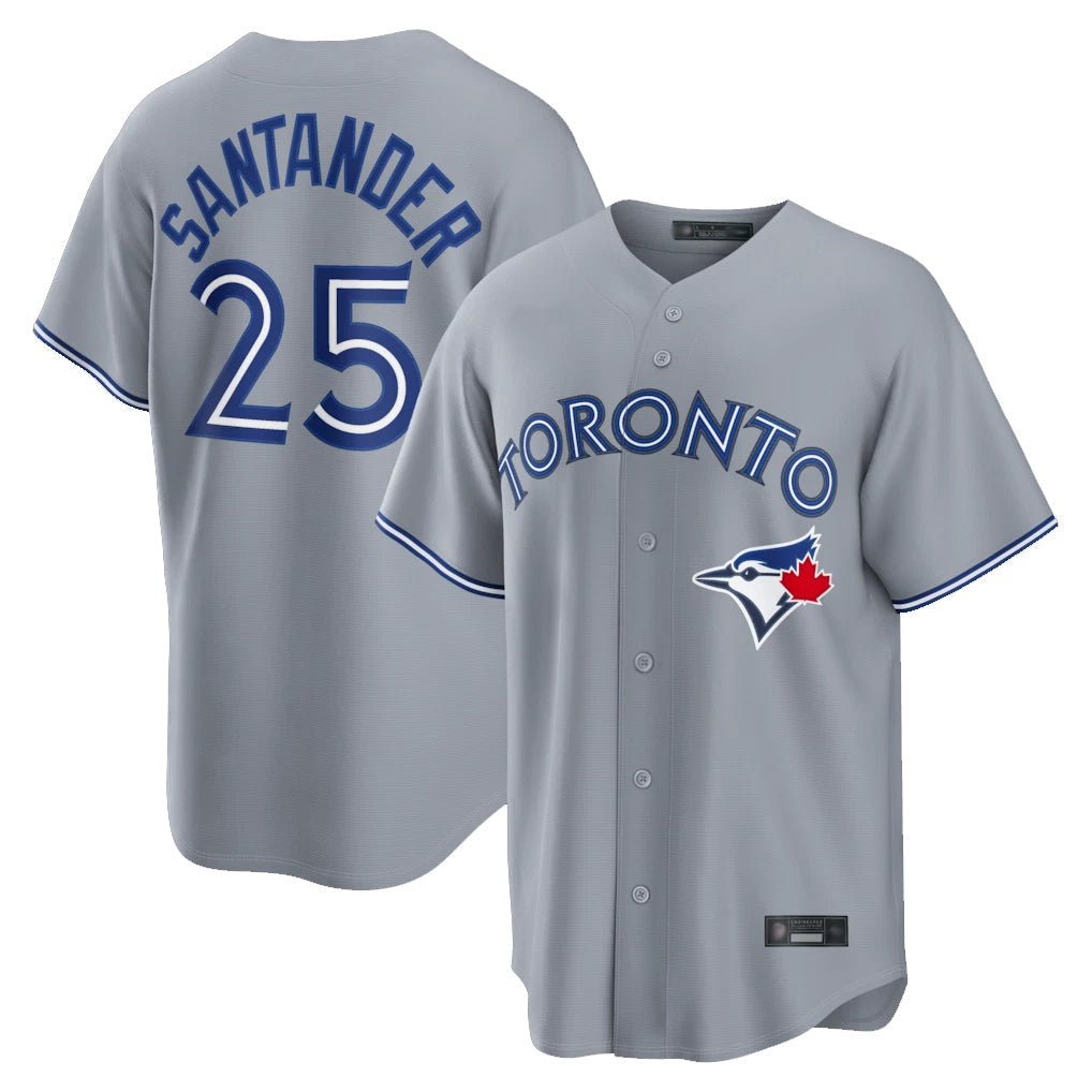 Trusc T.Blue Jays #25 Anthony Santander Player Gray Home Limited Stitched Jerseys