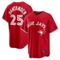 Trusc T.Blue Jays #25 Anthony Santander Player Red Home Limited Stitched Jerseys