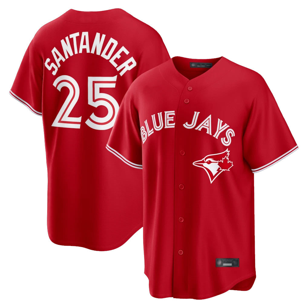 Trusc T.Blue Jays #25 Anthony Santander Player Red Home Limited Stitched Jerseys
