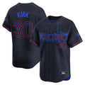 Trusc T.Blue Jays #30 Alejandro Kirk Player Black City Connect Stitched Jerseys