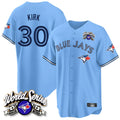 Trusc T.Blue Jays #30 Alejandro Kirk Player Blue 2025 American League All Stitched Jerseys