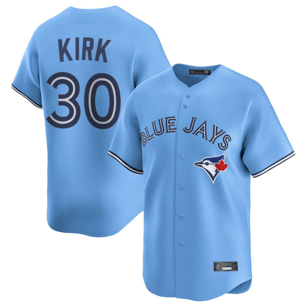 Trusc T.Blue Jays #30 Alejandro Kirk Player Blue Home Limited Stitched Jerseys