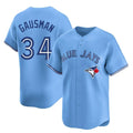 Trusc T.Blue Jays #34 Kevin Gausman Player Blue Home Limited Stitched Jerseys