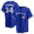 Trusc T.Blue Jays #34 Kevin Gausman Player Royal Alternate Replica Player Stitched Jerseys