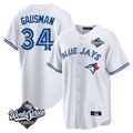 Trusc T.Blue Jays #34 Kevin Gausman Player White 2025 American League All Stitched Jersey