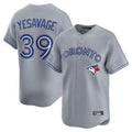 Trusc T.Blue Jays #39 Trey Yesavage Player Gray Home Limited Stitched Jerseys