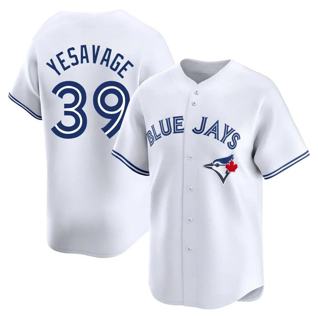 Trusc T.Blue Jays #39 Trey Yesavage Player White Home Limited Stitched Jerseys