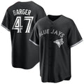 Trusc T.Blue Jays #47 Addison Barger Player Black City Connect Limited Stitched Jerseys