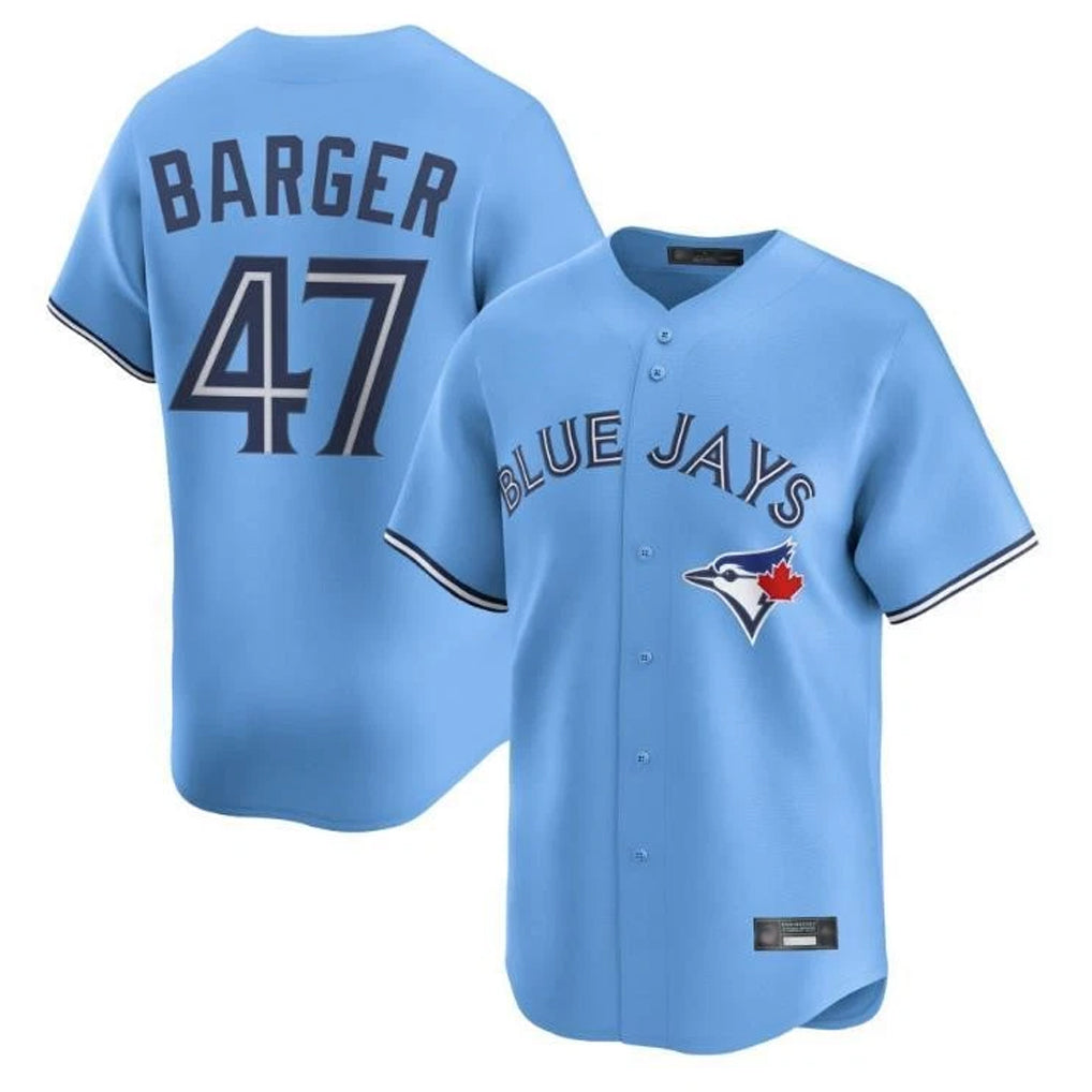Trusc T.Blue Jays #47 Addison Barger Player Blue Replica Stitched Jerseys