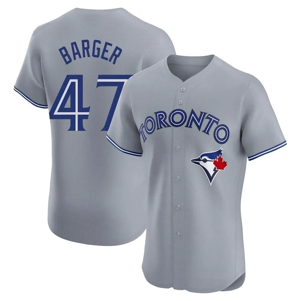 Trusc T.Blue Jays #47 Addison Barger Player Gray Elite Limited Stitched Jerseys
