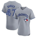 Trusc T.Blue Jays #47 Addison Barger Player Gray Elite Limited Stitched Jerseys