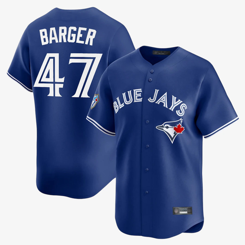 Trusc T.Blue Jays #47 Addison Barger Player Royal Home Limited Stitched Jerseys