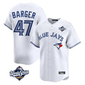 Trusc T.Blue Jays #47 Addison Barger Player White 2025 World Series Limited Stitched Jerseys
