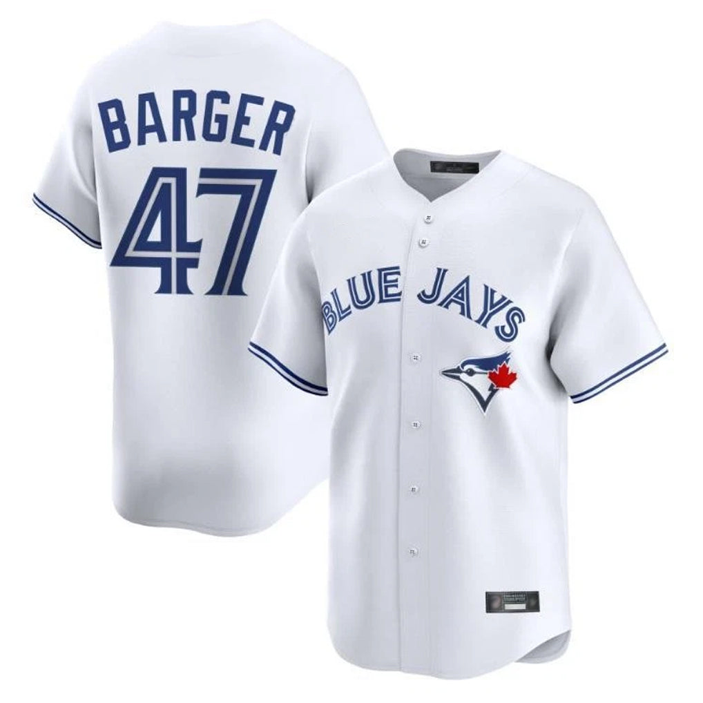 Trusc T.Blue Jays #47 Addison Barger Player White Home Limited Stitched Jerseys