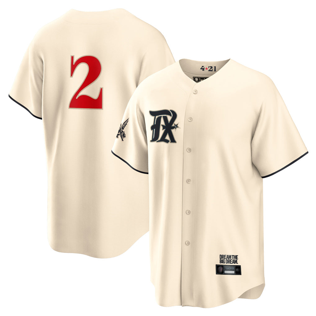 Trusc T.Rangers #2 Marcus Semien Player Cream Limited City Connect Stitched Jerseys