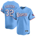 Trusc T.Rangers #32 Evan Carter Player Light Blue Home Limited Stitched Jerseys