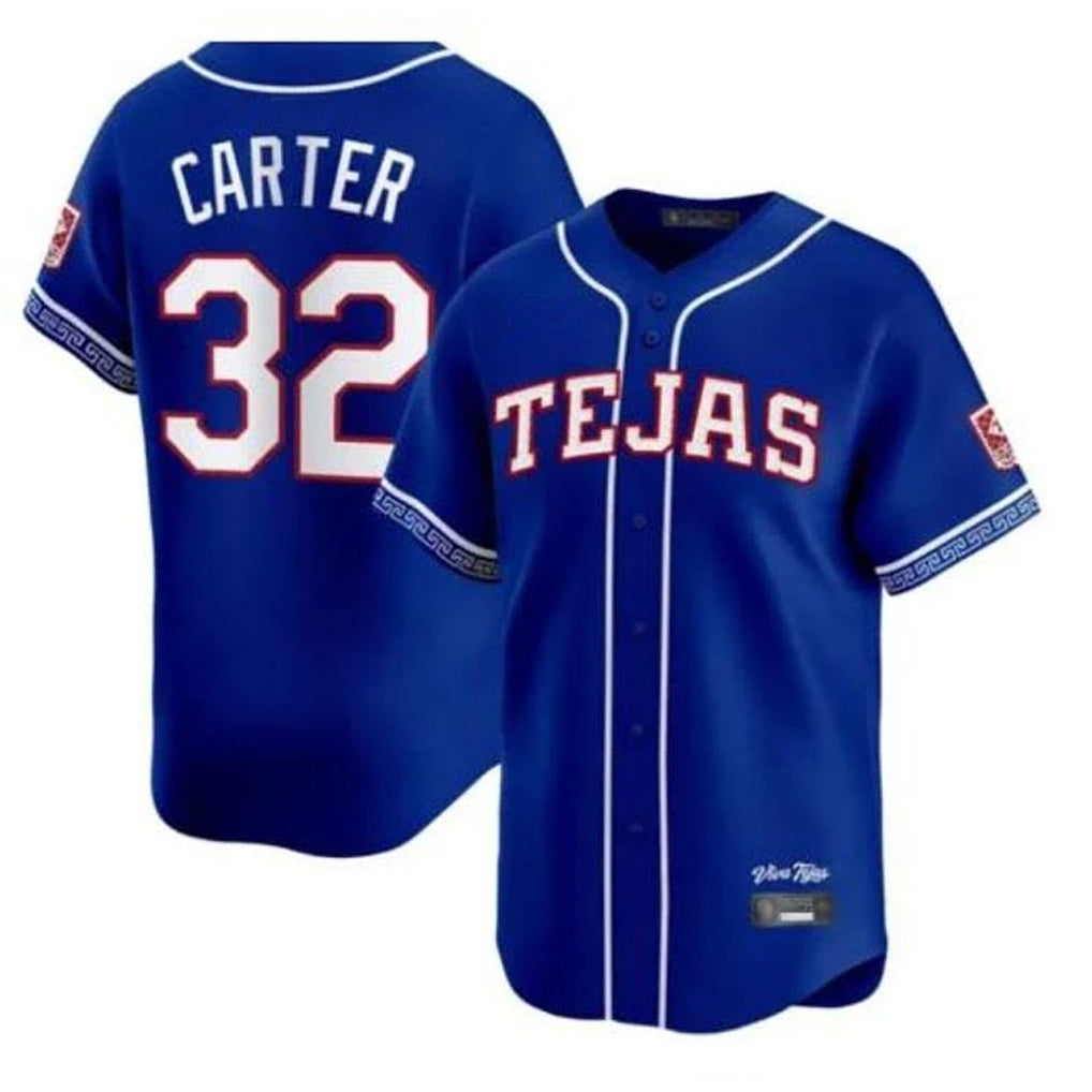 Trusc T.Rangers #32 Evan Carter Player Royal 2026 City Connect Premier Stitched Jerseys