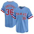Trusc T.Rangers #36 Wyatt Langford Player Blue Home City Connect Limited Stitched Jerseys