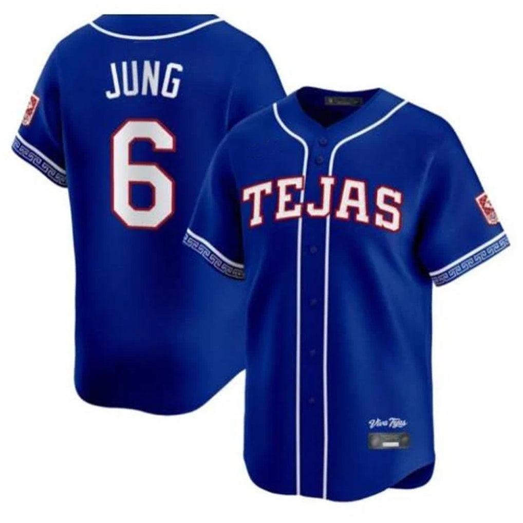 Trusc T.Rangers #6 Josh Jung Player Royal 2026 City Connect Limited Stitched Jerseys