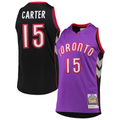 Trusc T.Raptors #15 Vince Carter Mitchell & Ness Purple 19992000 Hardwood Classics Authentic Jerseys