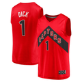 Trusc T.Raptors #1 Gradey Dick Red Fast Break Player Jerseys - Icon Edition