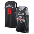 Trusc T.Raptors #9 RJ Barrett Black 2025-26 Swingman Jerseys - City Edition