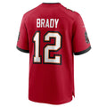 Trusc TB.Buccaneers #12 Tom Brady Player Red Home Game Stitched Jerseys