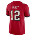 Trusc TB.Buccaneers #12 Tom Brady Player Red Vapor F.U.S.E. Limited Stitched Jerseys