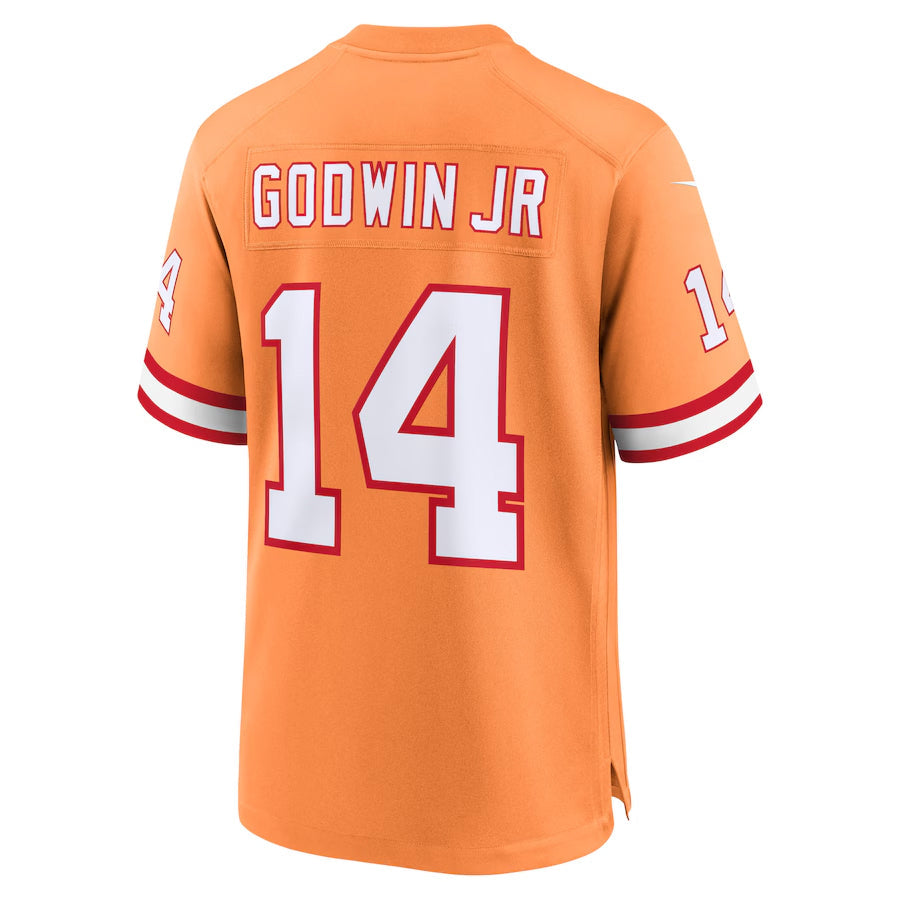 Trusc TB.Buccaneers #14 Chris Godwin Jr. Player Orange Game Stitched Jerseys