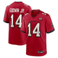 Trusc TB.Buccaneers #14 Chris Godwin Jr. Player Red 50th Anniversary Game Stitched Jerseys