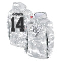Trusc TB.Buccaneers #14 Chris Godwin Jr. Player Salute to Service Hoodies Stitched Jerseys
