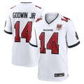 Trusc TB.Buccaneers #14 Chris Godwin Jr. Player White 50th Anniversary Game Stitched Jerseys