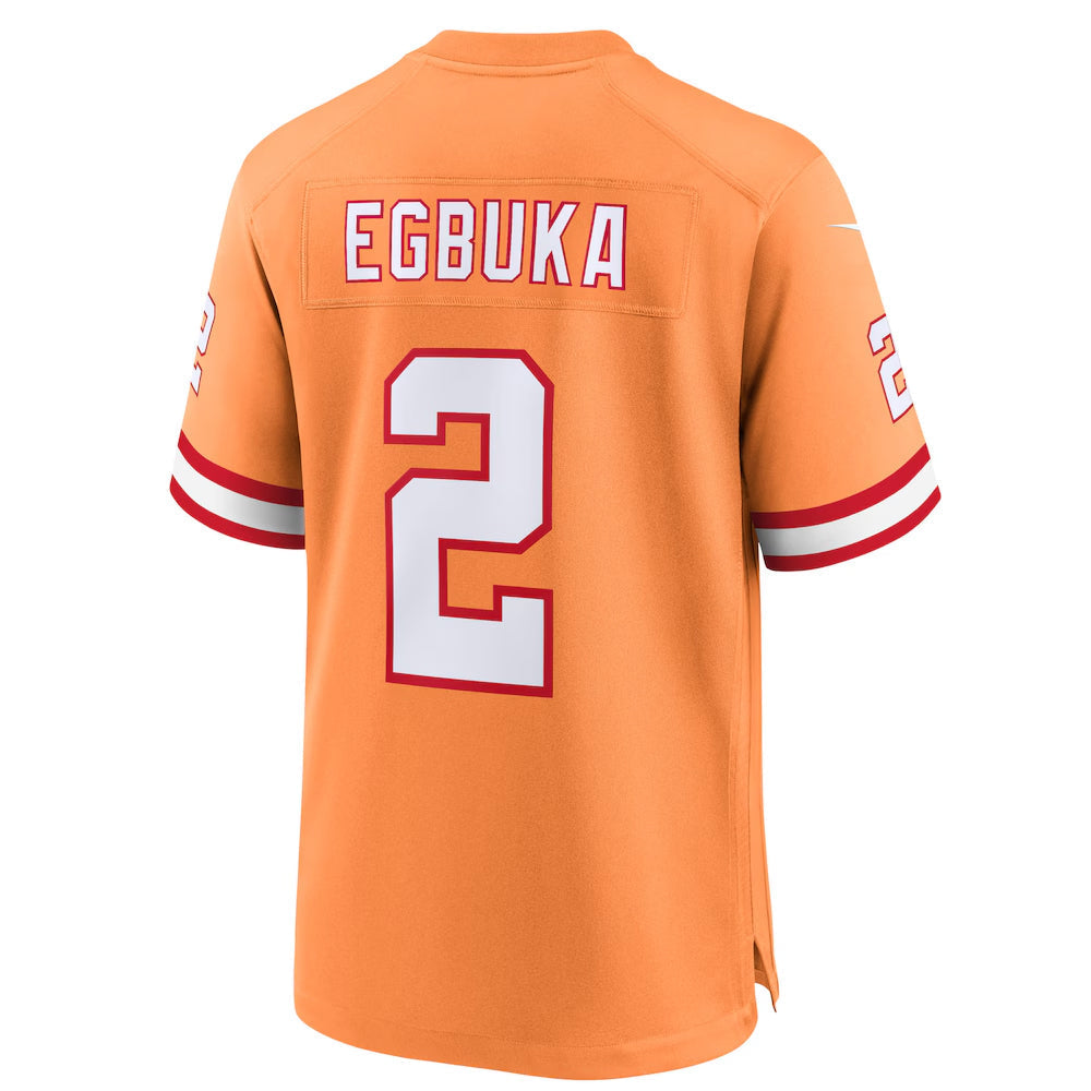 Trusc TB.Buccaneers #2 Emeka Egbuka Player Creamsicle Alternate Game Stitched Jerseys