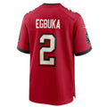 Trusc TB.Buccaneers #2 Emeka Egbuka Player Red Home Game Stitched Jerseys