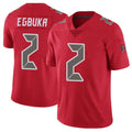 Trusc TB.Buccaneers #2 Emeka Egbuka Player Red Vapor Limited Stitched Jerseys