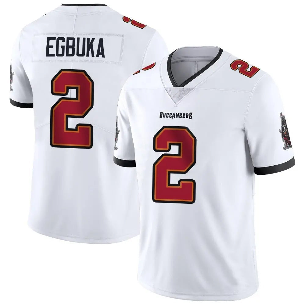 Trusc TB.Buccaneers #2 Emeka Egbuka Player White Vapor Limited Game Stitched Jerseys