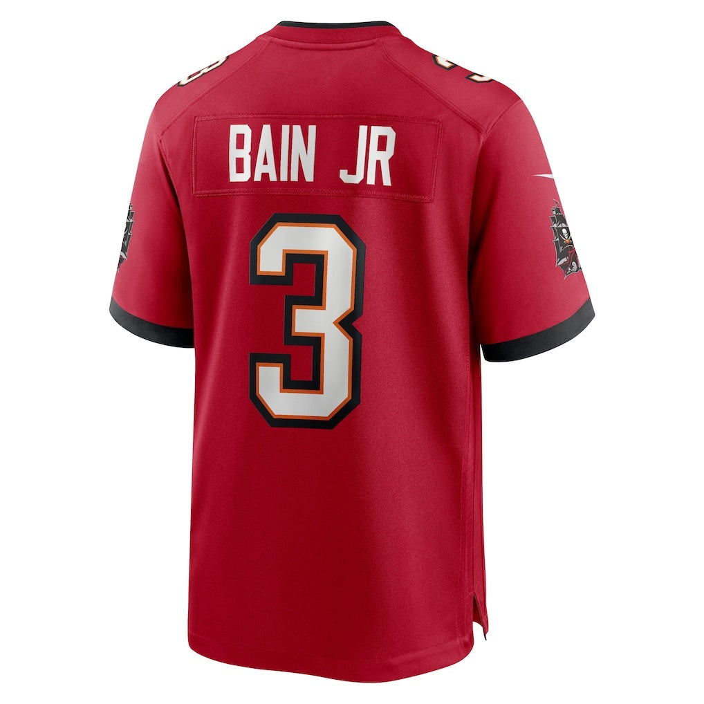 Trusc TB.Buccaneers #3 Rueben Bain Jr. Red 2026 Draft First Round Pick No. 15 Team Game Stitched Jerseys