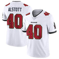 Trusc TB.Buccaneers #40 Mike Alstott Player Limited White Vapor Untouchable Stitched Jerseys