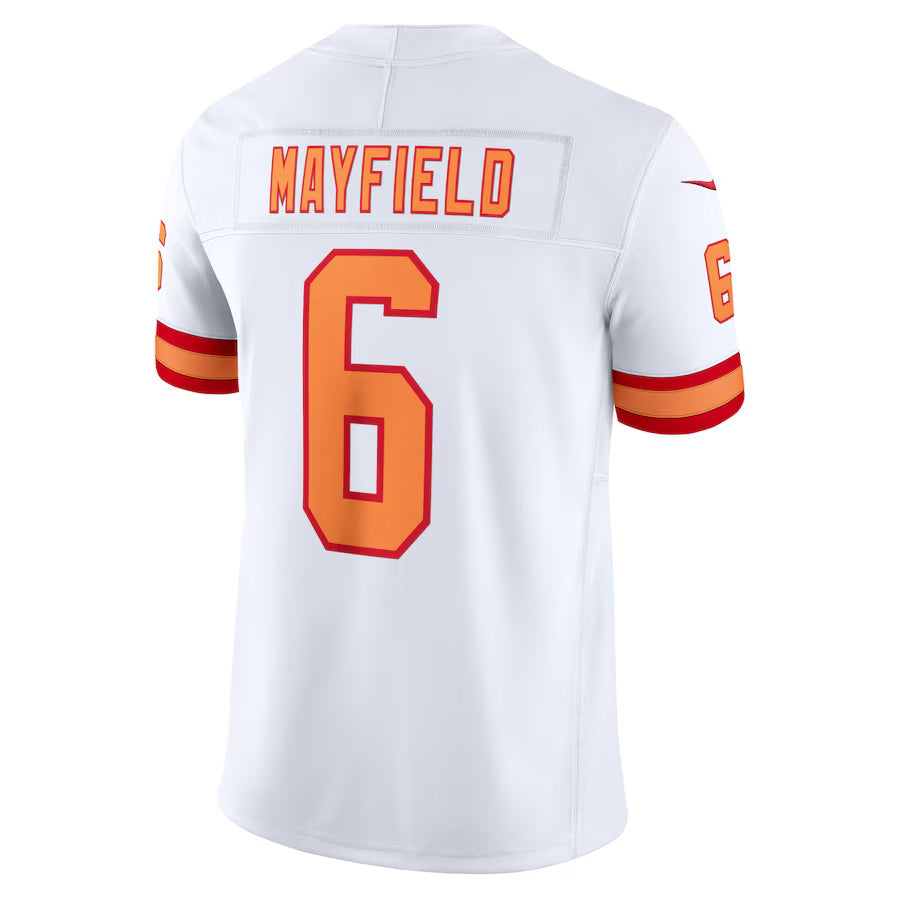 Trusc TB.Buccaneers #6 Baker Mayfield Player White Vapor F.U.S.E. Limited Stitched Jerseys