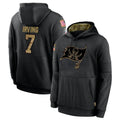 Trusc TB.Buccaneers #7 Bucky Irving Player Black Salute to Service Hoodies Stitched Jerseys