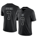 Trusc TB.Buccaneers #7 Bucky Irving Player Limited Black Reflective Stitched Jerseys