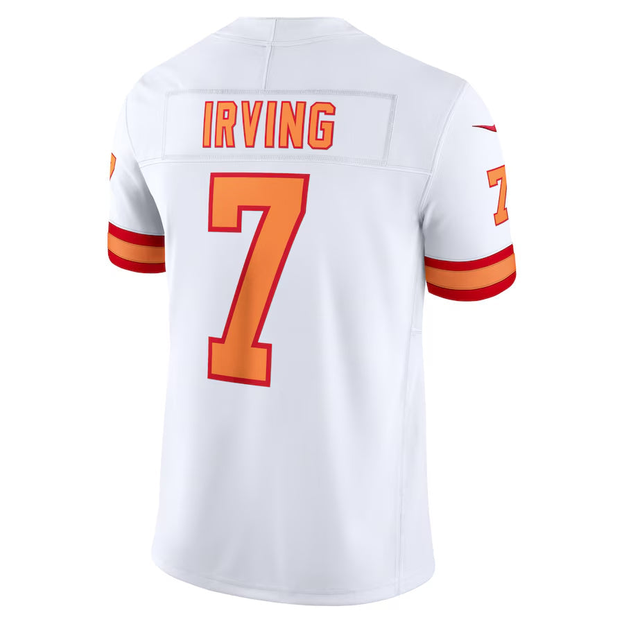 Trusc TB.Buccaneers #7 Bucky Irving Player White Vapor F.U.S.E. Limited Stitched Jerseys